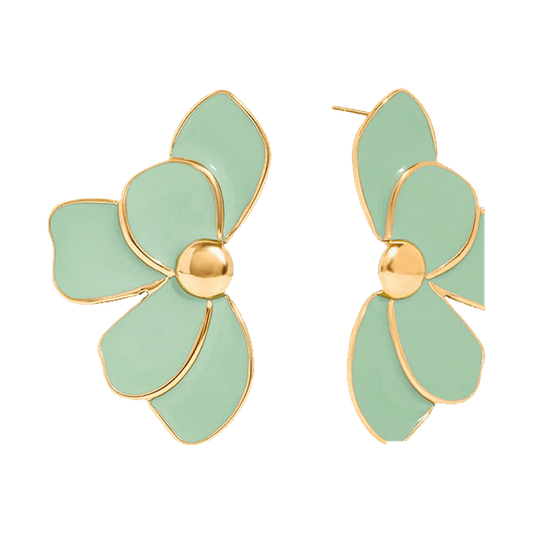 Pendientes Flor Colgante