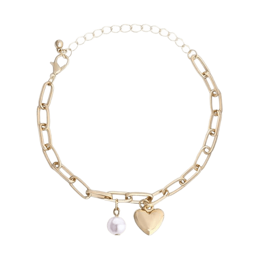Pulsera Dos Corazones